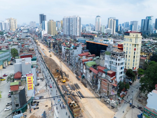 Vành đai 1 sau 3 tháng thi công: Diện mạo mới dần lộ diện
