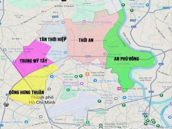 BĐS Đông Hưng Thuận 2026: "Hóa rồng" nhờ trục lộ Metro và Depot Tham Lương